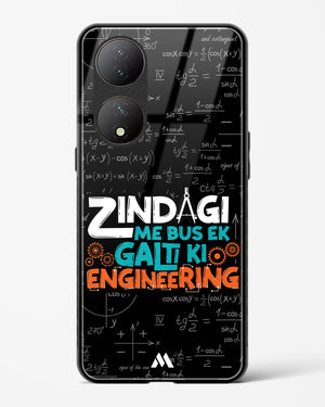 Zindagi Galti Engineering Glass Case Phone Cover (Vivo)