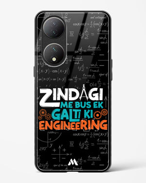 Zindagi Galti Engineering Glass Case Phone Cover (Vivo)