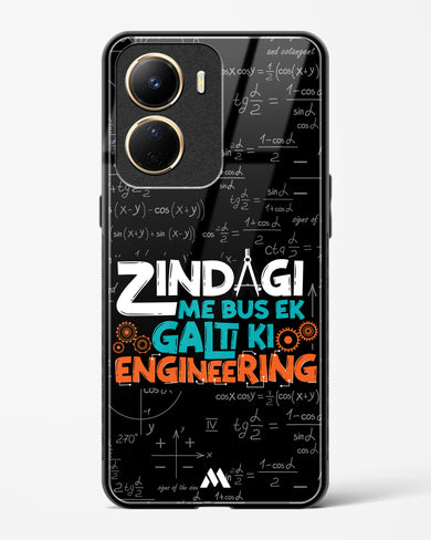 Zindagi Galti Engineering Glass Case Phone Cover-(Vivo)