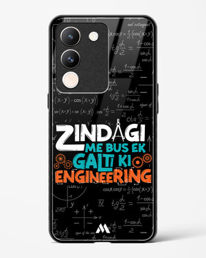 Zindagi Galti Engineering Glass Case Phone Cover (Vivo)