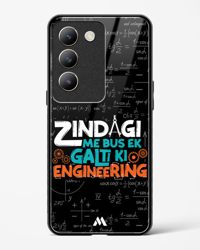 Zindagi Galti Engineering Glass Case Phone Cover (Vivo)