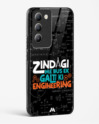 Zindagi Galti Engineering Glass Case Phone Cover (Vivo)