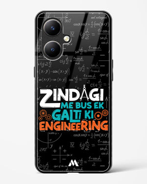 Zindagi Galti Engineering Glass Case Phone Cover-(Vivo)