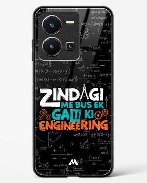 Zindagi Galti Engineering Glass Case Phone Cover-(Vivo)