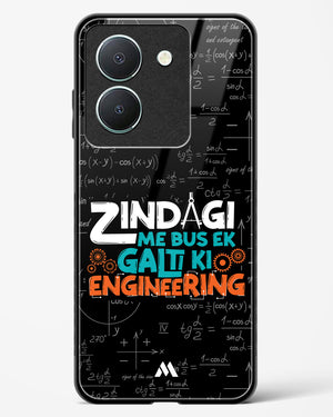 Zindagi Galti Engineering Glass Case Phone Cover-(Vivo)