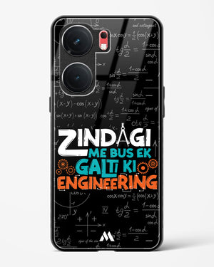 Zindagi Galti Engineering Glass Case Phone Cover (Vivo)