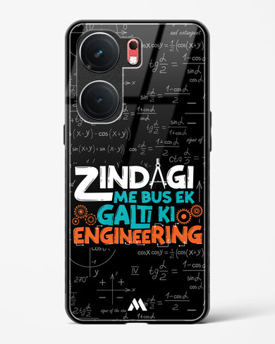Zindagi Galti Engineering Glass Case Phone Cover (Vivo)