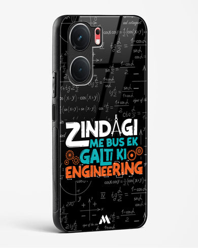 Zindagi Galti Engineering Glass Case Phone Cover (Vivo)
