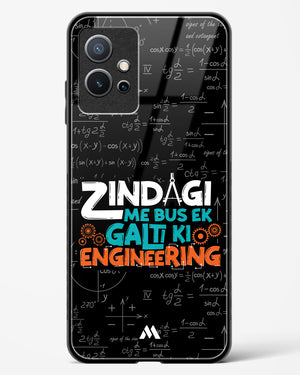 Zindagi Galti Engineering Glass Case Phone Cover-(Vivo)