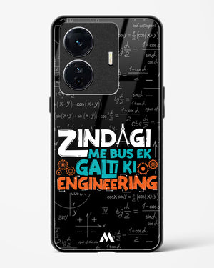 Zindagi Galti Engineering Glass Case Phone Cover-(Vivo)