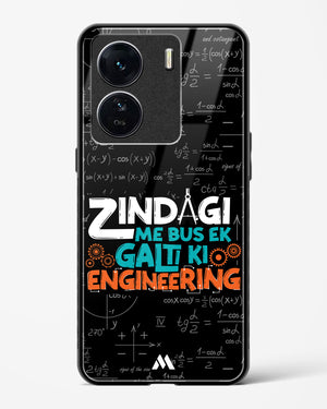 Zindagi Galti Engineering Glass Case Phone Cover-(Vivo)