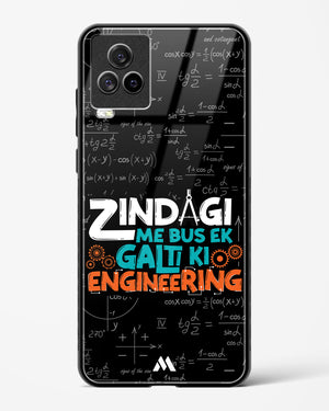 Zindagi Galti Engineering Glass Case Phone Cover-(Vivo)