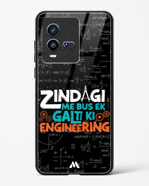 Zindagi Galti Engineering Glass Case Phone Cover-(Vivo)