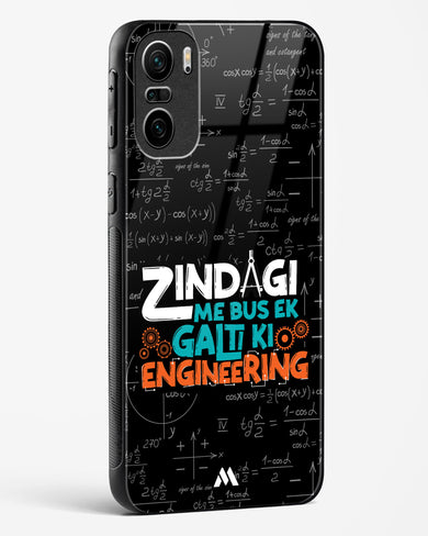 Zindagi Galti Engineering Glass Case Phone Cover-(Xiaomi)