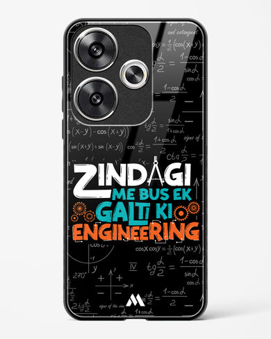 Zindagi Galti Engineering Glass Case Phone Cover-(Xiaomi)