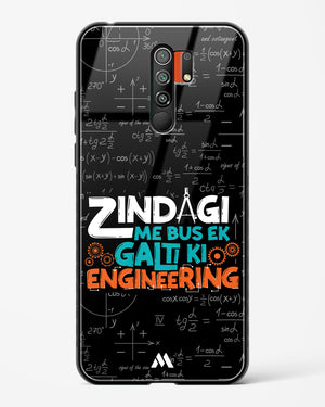 Zindagi Galti Engineering Glass Case Phone Cover (Xiaomi)