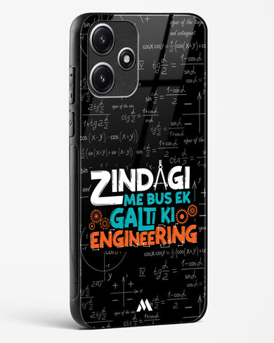 Zindagi Galti Engineering Glass Case Phone Cover-(Xiaomi)