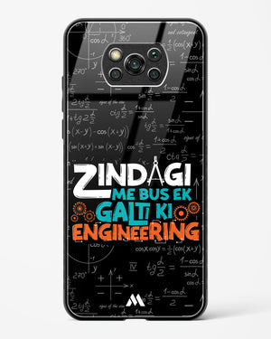 Zindagi Galti Engineering Glass Case Phone Cover-(Xiaomi)