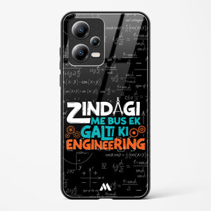 Zindagi Galti Engineering Glass Case Phone Cover-(Xiaomi)