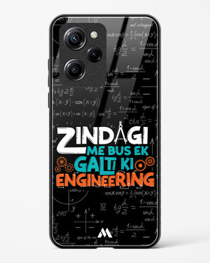 Zindagi Galti Engineering Glass Case Phone Cover (Xiaomi)