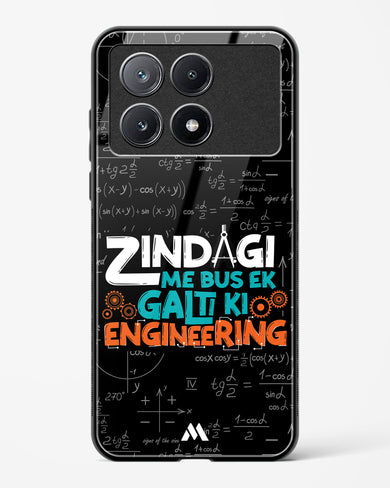 Zindagi Galti Engineering Glass Case Phone Cover-(Xiaomi)