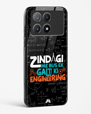 Zindagi Galti Engineering Glass Case Phone Cover-(Xiaomi)