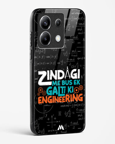 Zindagi Galti Engineering Glass Case Phone Cover-(Xiaomi)