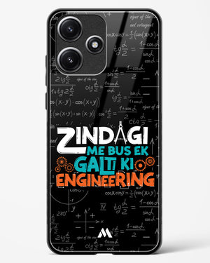 Zindagi Galti Engineering Glass Case Phone Cover (Xiaomi)