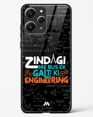 Zindagi Galti Engineering Glass Case Phone Cover (Xiaomi)