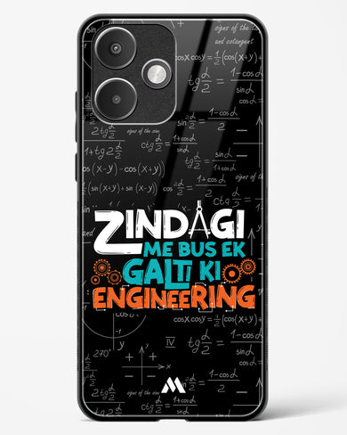 Zindagi Galti Engineering Glass Case Phone Cover (Xiaomi)