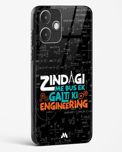 Zindagi Galti Engineering Glass Case Phone Cover (Xiaomi)