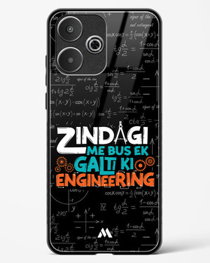 Zindagi Galti Engineering Glass Case Phone Cover (Xiaomi)