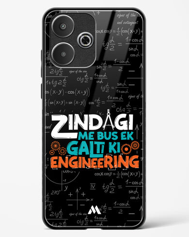 Zindagi Galti Engineering Glass Case Phone Cover (Xiaomi)