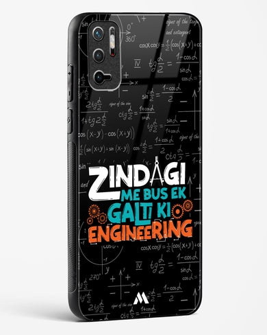 Zindagi Galti Engineering Glass Case Phone Cover-(Xiaomi)