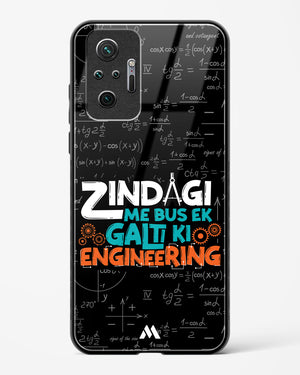Zindagi Galti Engineering Glass Case Phone Cover (Xiaomi)