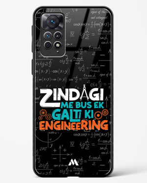 Zindagi Galti Engineering Glass Case Phone Cover (Xiaomi)