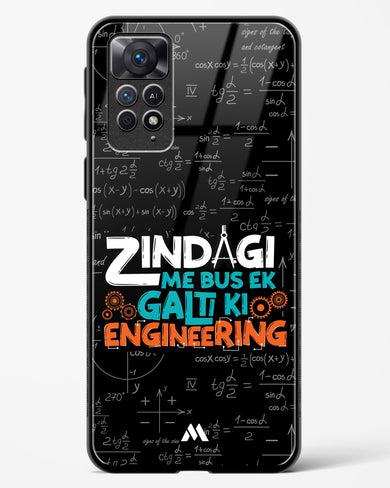 Zindagi Galti Engineering Glass Case Phone Cover (Xiaomi)