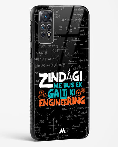 Zindagi Galti Engineering Glass Case Phone Cover-(Xiaomi)