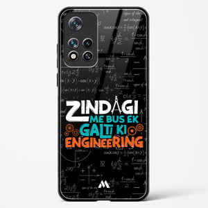 Zindagi Galti Engineering Glass Case Phone Cover-(Xiaomi)