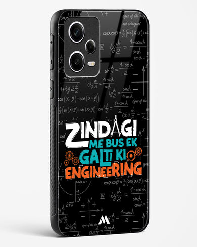 Zindagi Galti Engineering Glass Case Phone Cover (Xiaomi)