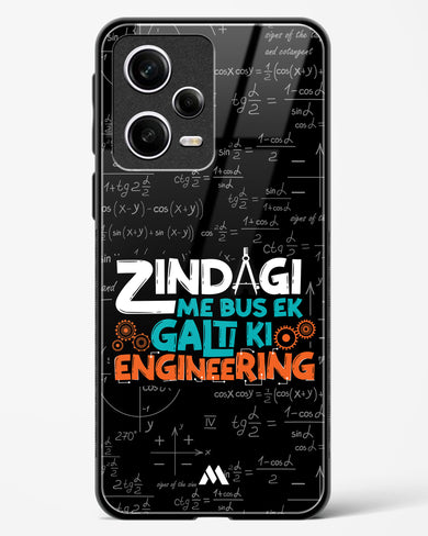 Zindagi Galti Engineering Glass Case Phone Cover-(Xiaomi)