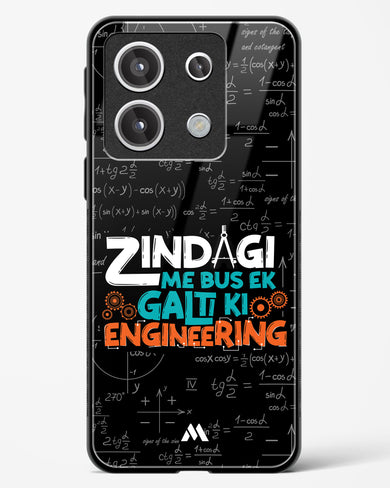 Zindagi Galti Engineering Glass Case Phone Cover-(Xiaomi)