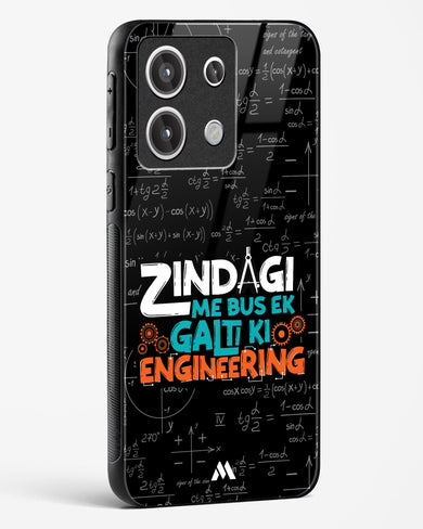 Zindagi Galti Engineering Glass Case Phone Cover-(Xiaomi)