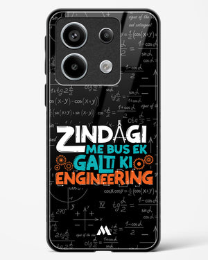 Zindagi Galti Engineering Glass Case Phone Cover (Xiaomi)