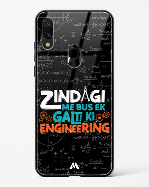 Zindagi Galti Engineering Glass Case Phone Cover-(Xiaomi)