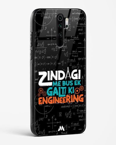 Zindagi Galti Engineering Glass Case Phone Cover (Xiaomi)