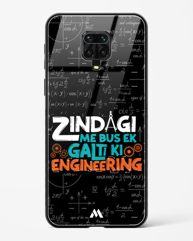 Zindagi Galti Engineering Glass Case Phone Cover (Xiaomi)