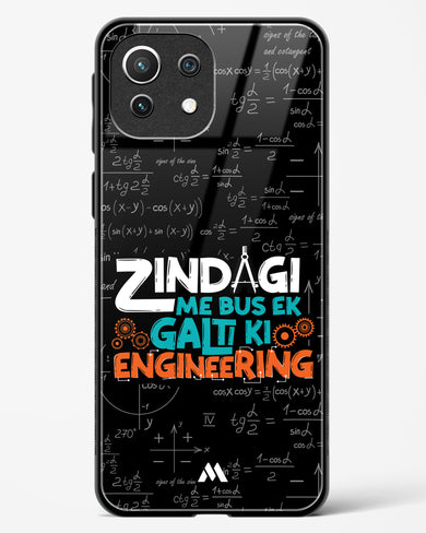 Zindagi Galti Engineering Glass Case Phone Cover-(Xiaomi)