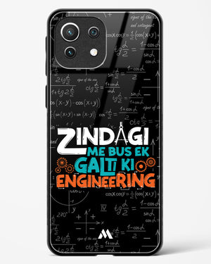 Zindagi Galti Engineering Glass Case Phone Cover (Xiaomi)