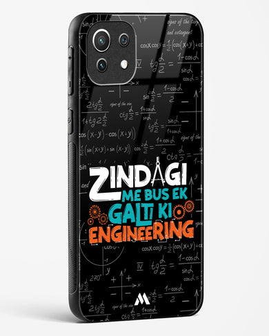 Zindagi Galti Engineering Glass Case Phone Cover (Xiaomi)